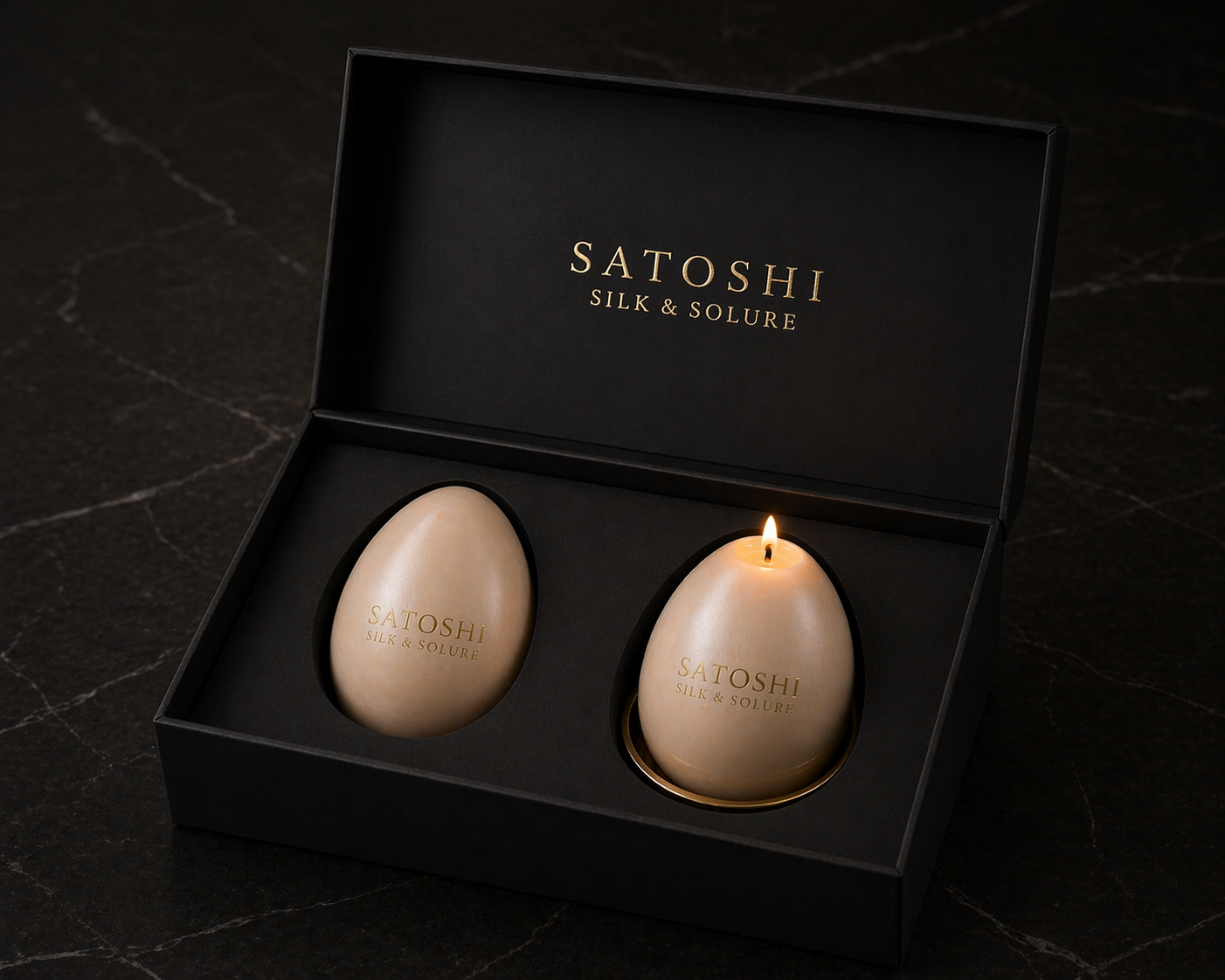 Pearl Silver Ritual Egg Set