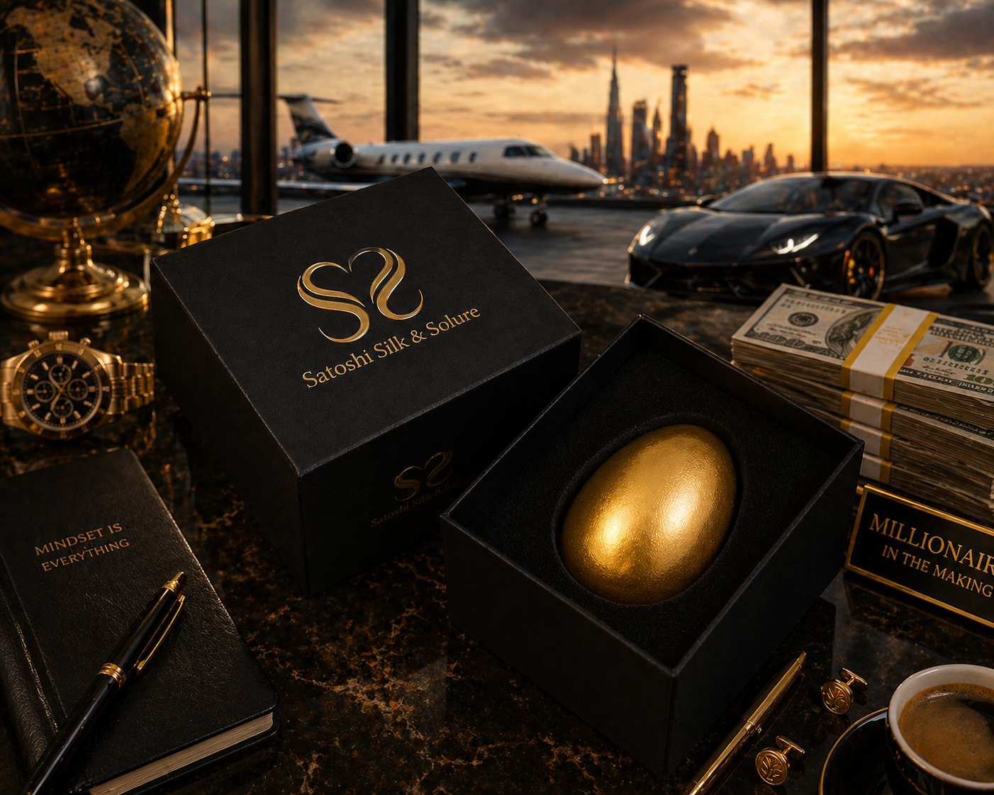 The Solid Gold EGG — With Real Gold